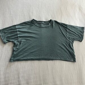 Free People Movement Inspire Tee Vintage Green Medium